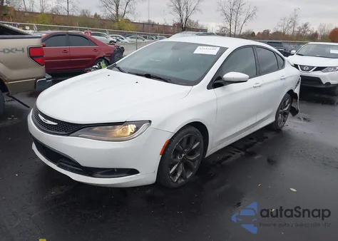 2015 Chrysler 200 S from USA, damaged, VIN 1C3CCCBB7FN534651